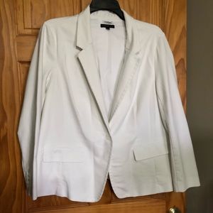 White suit jacket